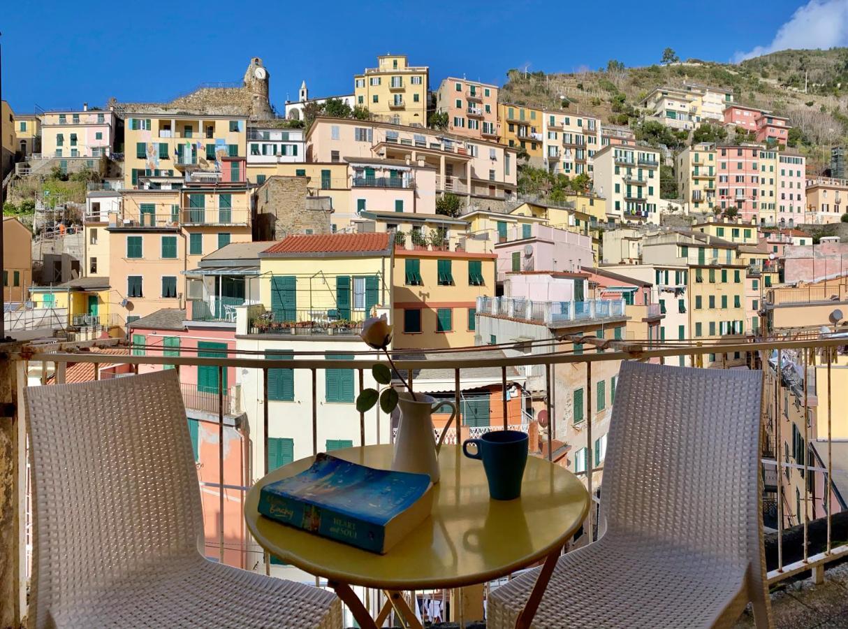 Shanti 1 - Terrace Apartment Riomaggiore Zewnętrze zdjęcie
