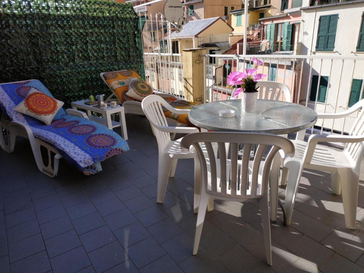 Shanti 1 - Terrace Apartment Riomaggiore Zewnętrze zdjęcie