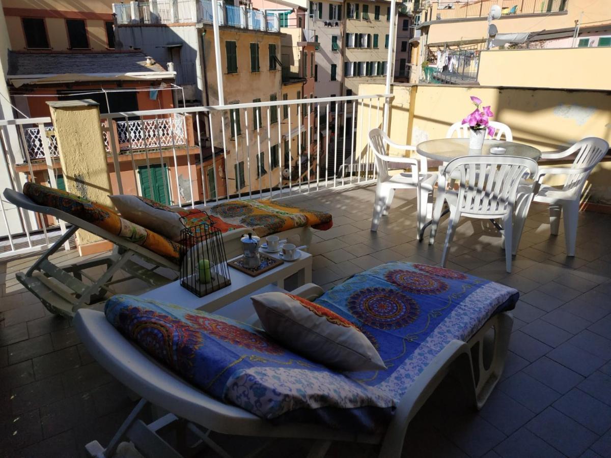 Shanti 1 - Terrace Apartment Riomaggiore Zewnętrze zdjęcie